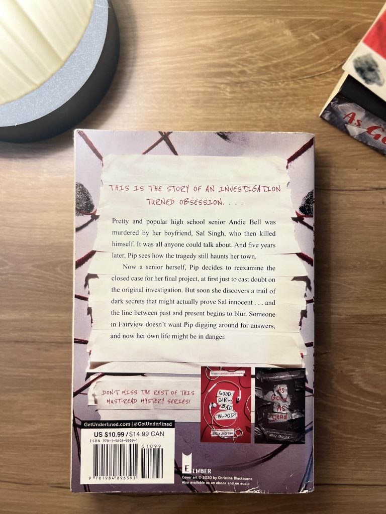 a good girl's guide to murder summary